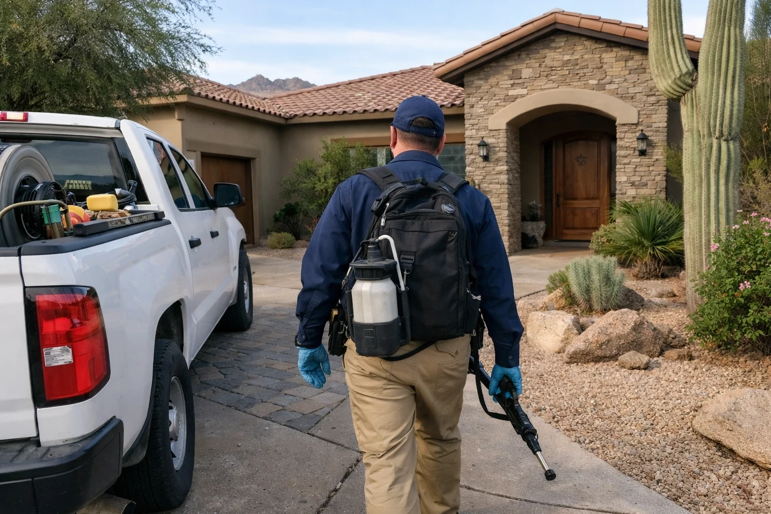 Pest Control specialist serving a Scottsdale property